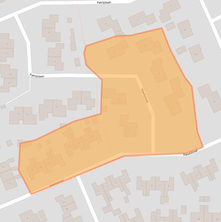 Kaart van postcodegebied 7961MB.
