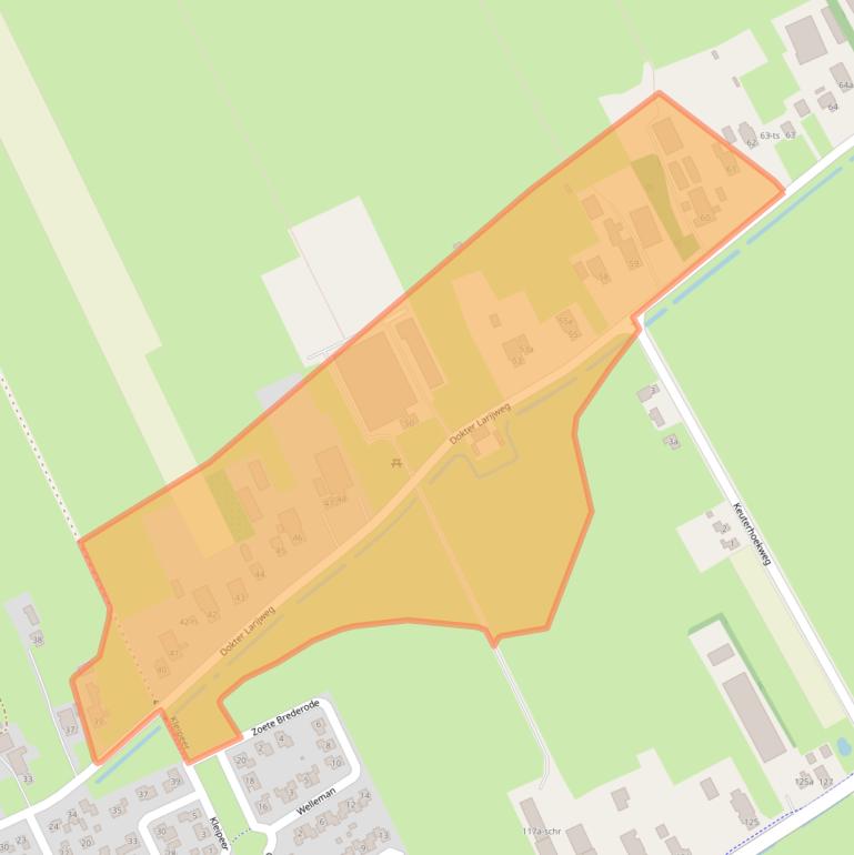 Kaart van postcodegebied 7961NM.