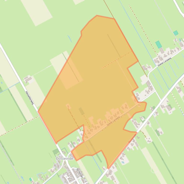 Kaart van postcodegebied 7961NS.