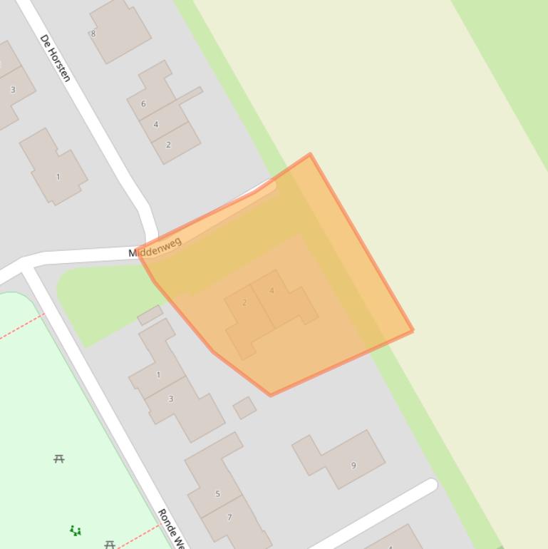 Kaart van postcodegebied 7961PC.