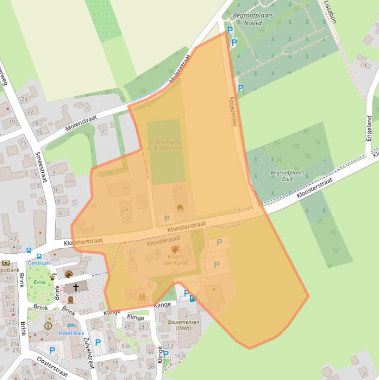 Kaart van postcodegebied 7963AH.