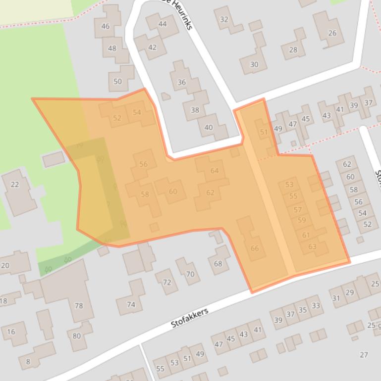 Kaart van postcodegebied 7963AZ.