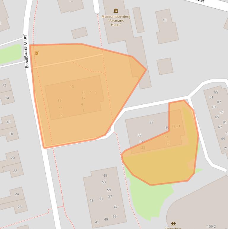 Kaart van postcodegebied 7963CN.