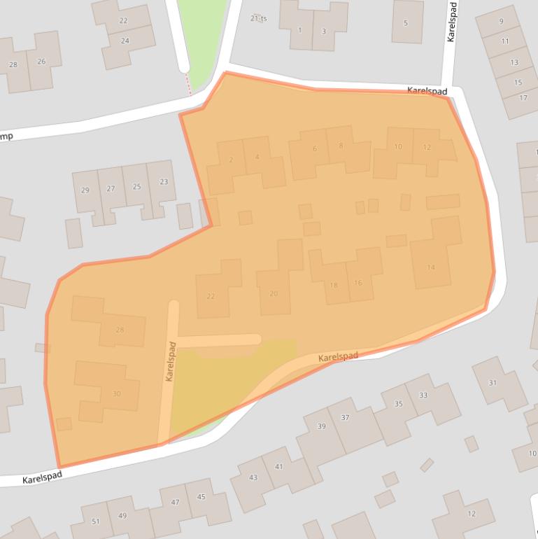 Kaart van postcodegebied 7963DJ.