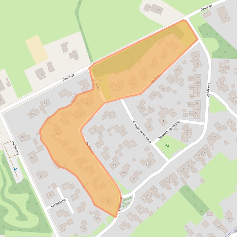 Kaart van postcodegebied 7963EA.