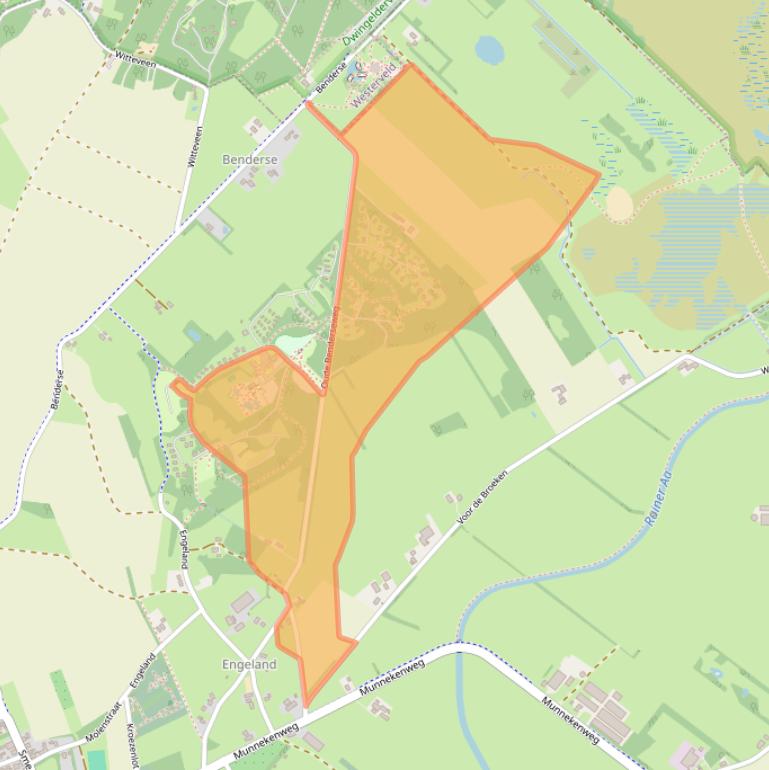 Kaart van postcodegebied 7963PX.