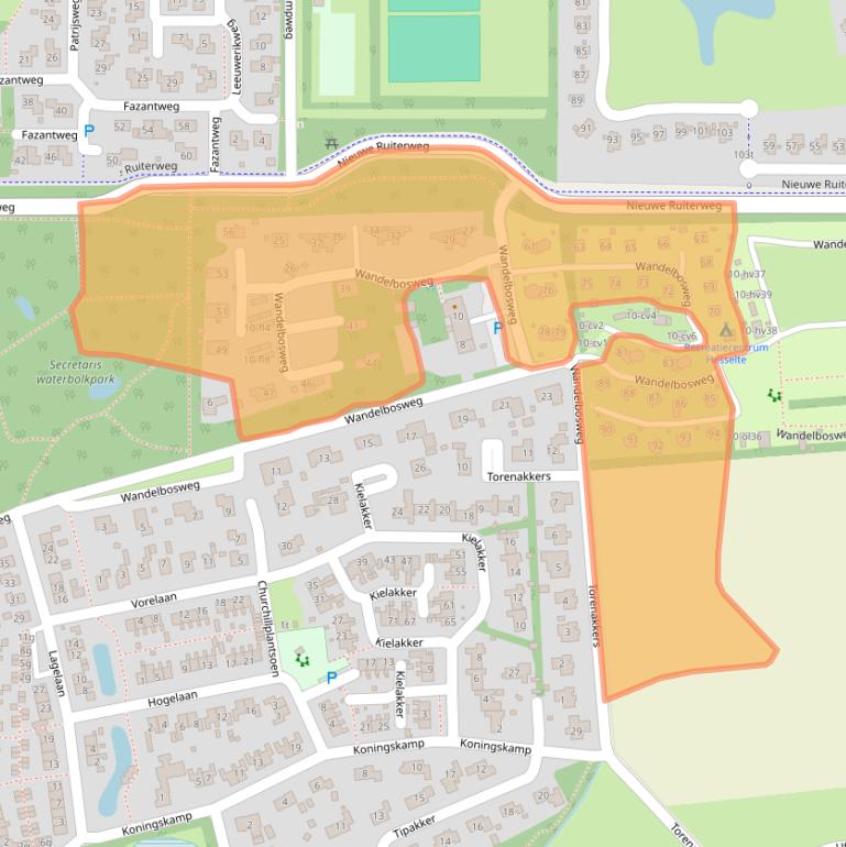 Kaart van postcodegebied 7971AA.