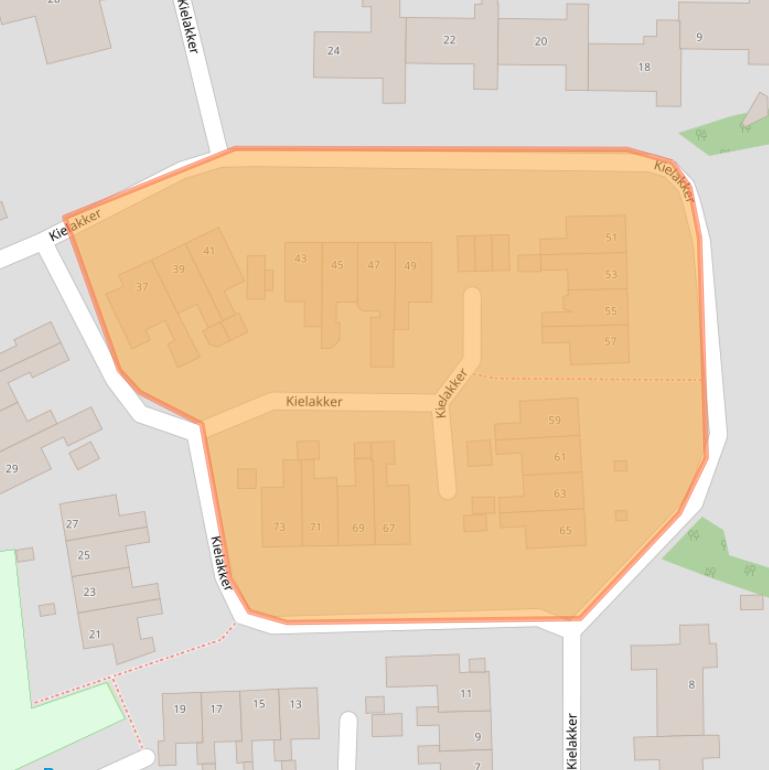 Kaart van postcodegebied 7971AE.