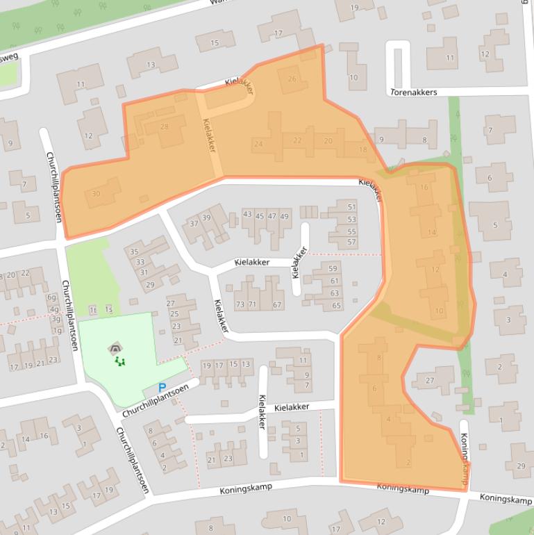 Kaart van postcodegebied 7971AG.