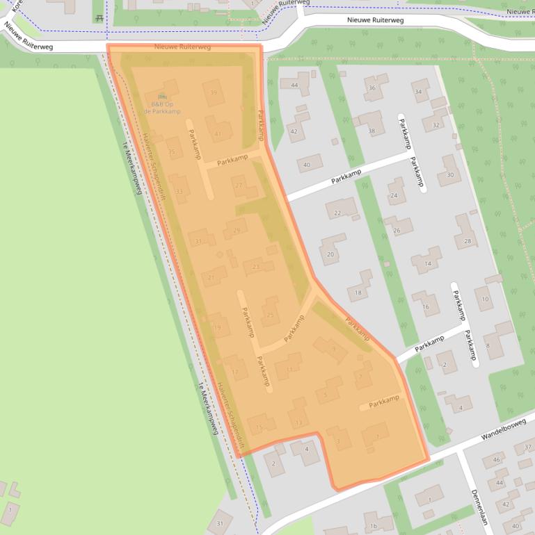 Kaart van postcodegebied 7971AL.