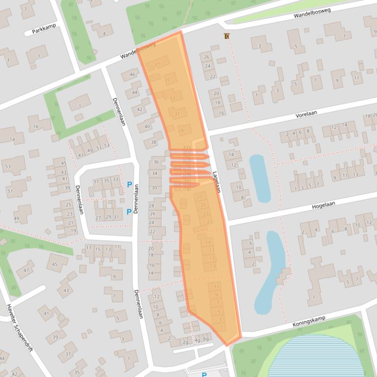 Kaart van postcodegebied 7971AS.