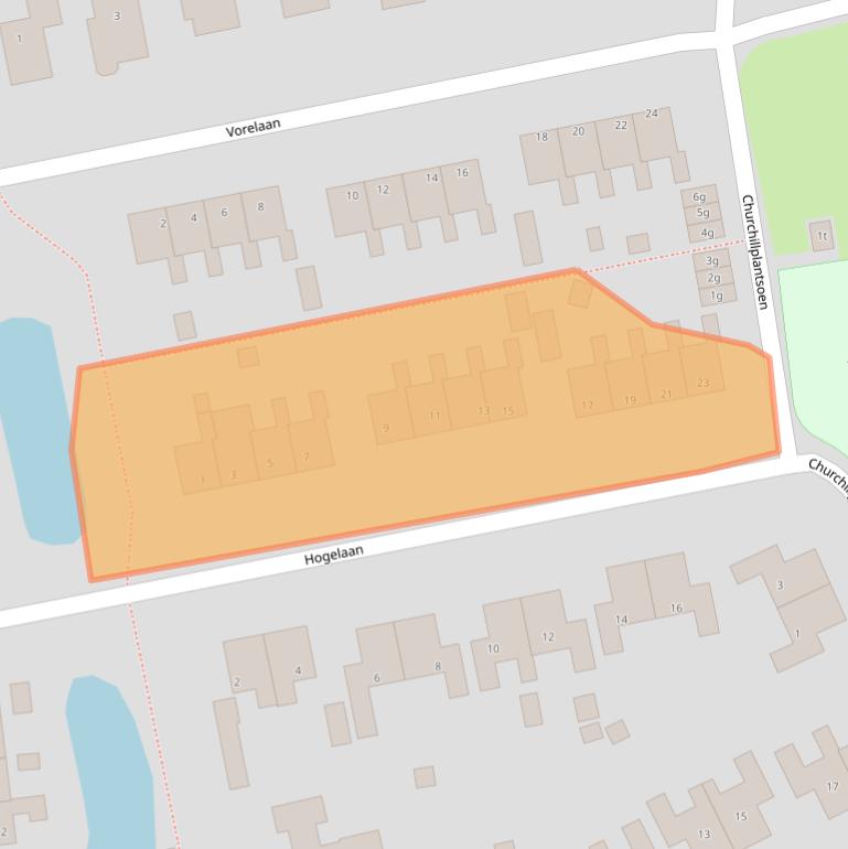 Kaart van postcodegebied 7971AW.