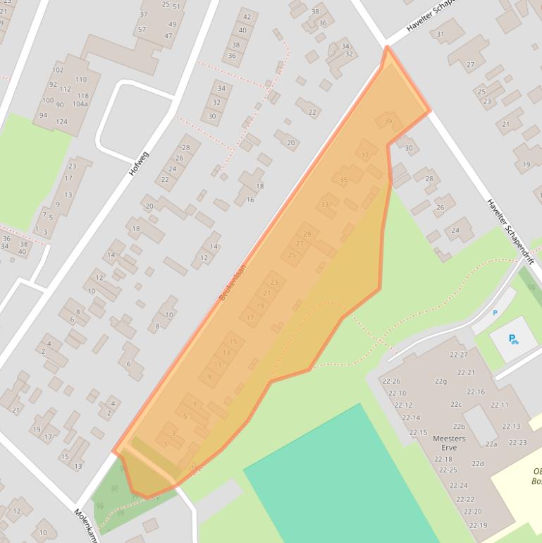 Kaart van postcodegebied 7971BL.