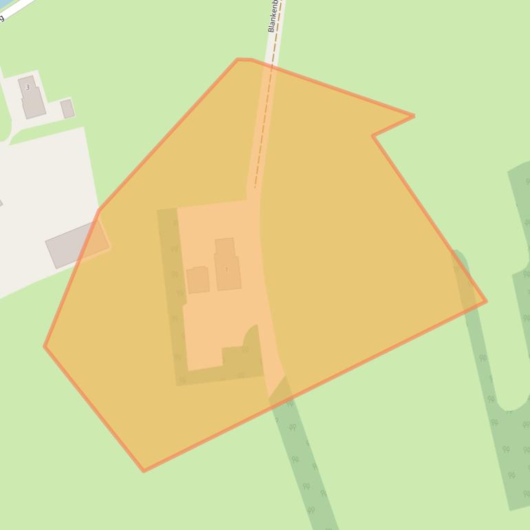 Kaart van postcodegebied 7971PC.