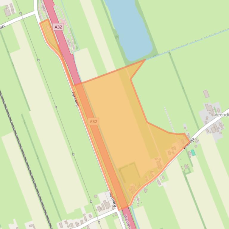 Kaart van postcodegebied 7971RP.