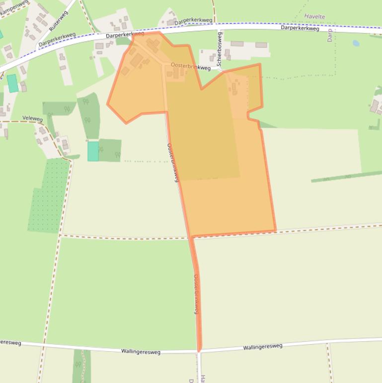 Kaart van postcodegebied 7973JK.