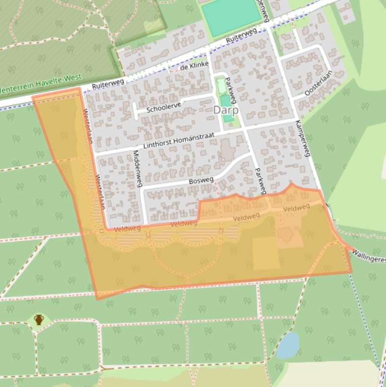 Kaart van postcodegebied 7973KH.