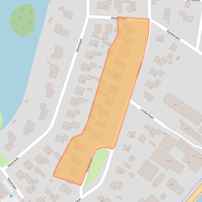 Kaart van postcodegebied 7975AE.