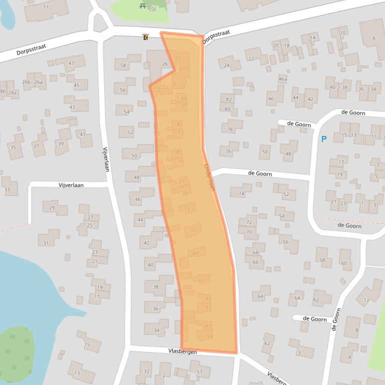 Kaart van postcodegebied 7975AG.