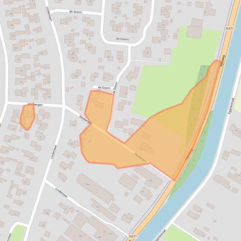 Kaart van postcodegebied 7975AL.