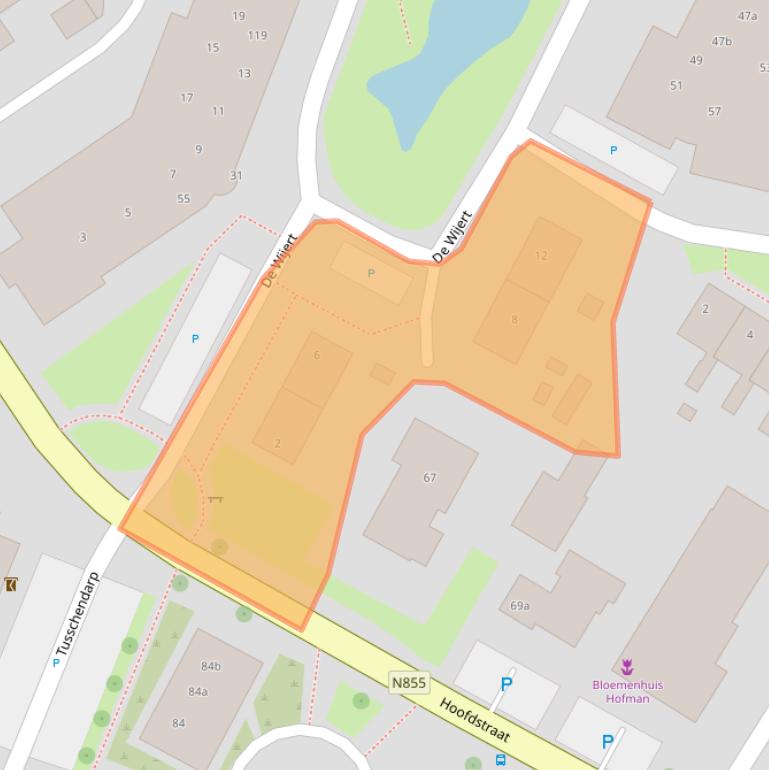 Kaart van postcodegebied 7981AG.