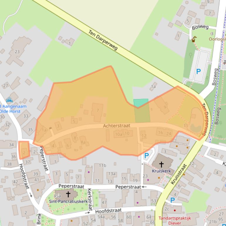 Kaart van postcodegebied 7981AS.