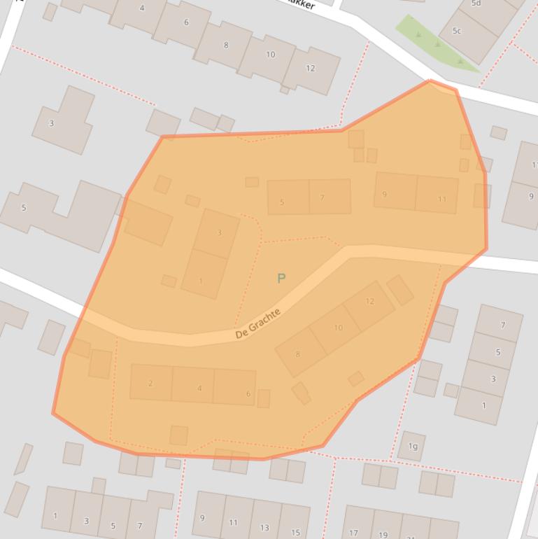 Kaart van postcodegebied 7981BM.