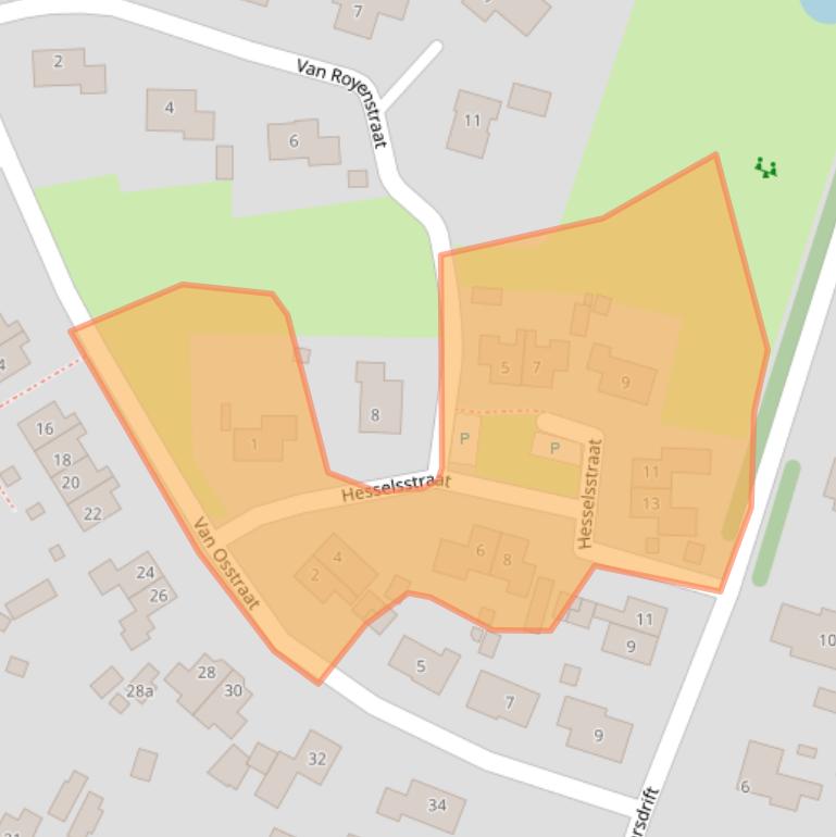 Kaart van postcodegebied 7981CD.