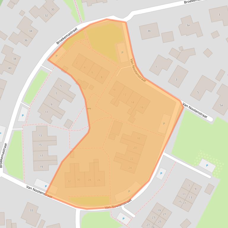 Kaart van postcodegebied 7981DG.