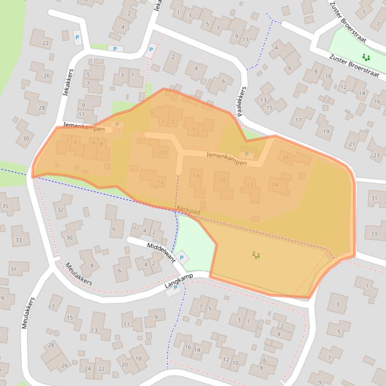 Kaart van postcodegebied 7981DR.