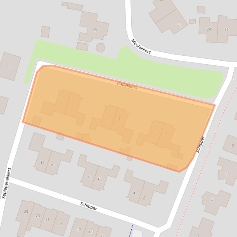 Kaart van postcodegebied 7981DW.