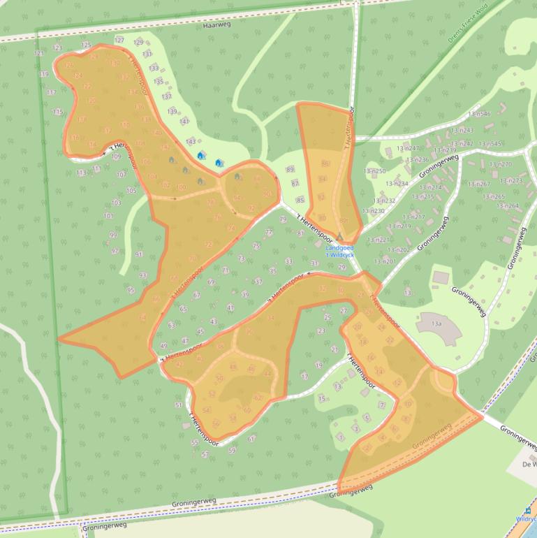 Kaart van postcodegebied 7981KB.