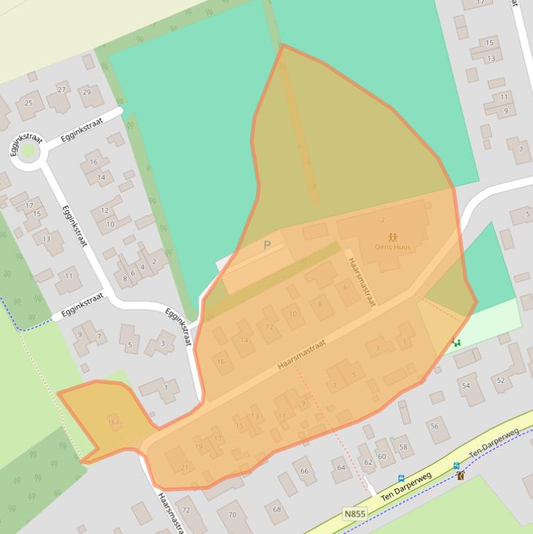 Kaart van postcodegebied 7983KL.