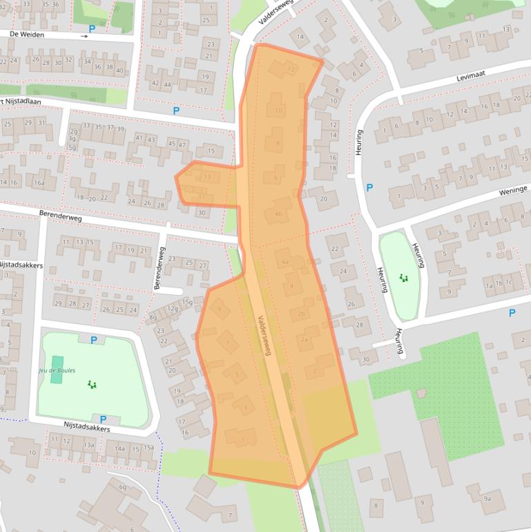 Kaart van postcodegebied 7991BC.