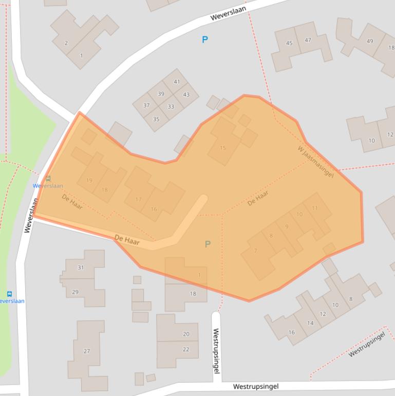 Kaart van postcodegebied 7991BL.