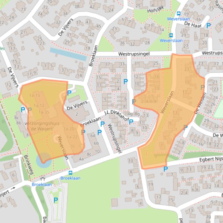 Kaart van postcodegebied 7991BN.