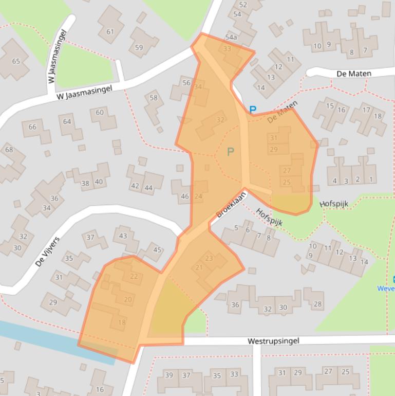 Kaart van postcodegebied 7991BX.