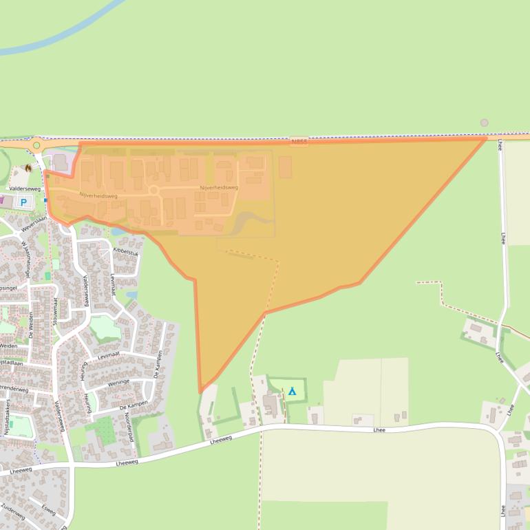 Kaart van postcodegebied 7991CZ.