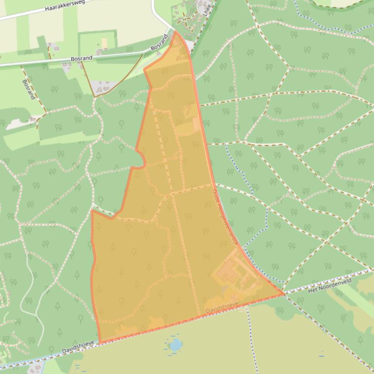 Kaart van postcodegebied 7991PD.