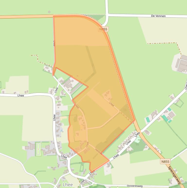 Kaart van postcodegebied 7991PG.