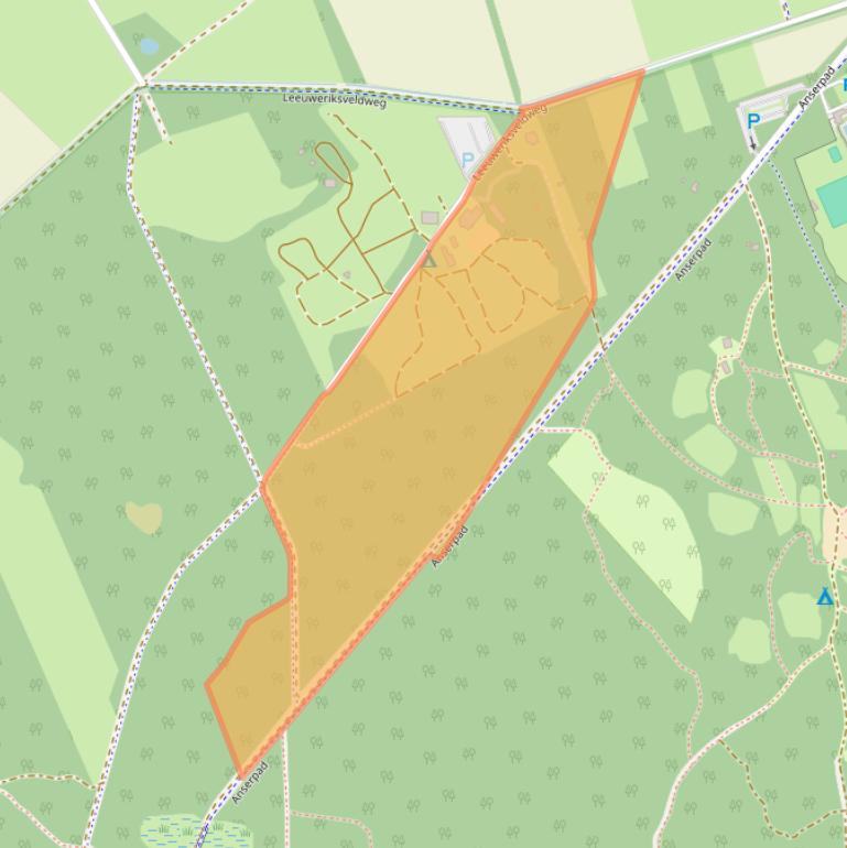 Kaart van postcodegebied 7991SE.