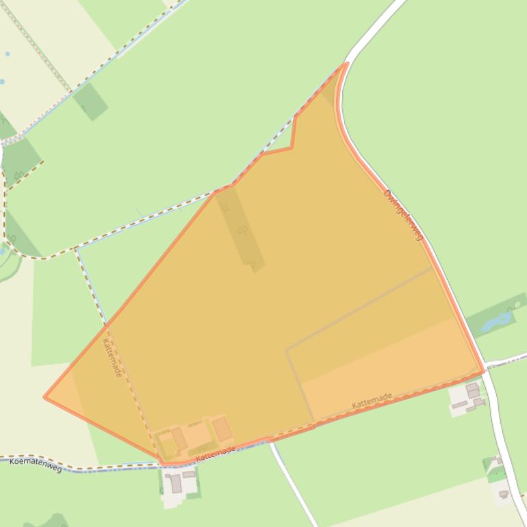 Kaart van postcodegebied 7991SH.