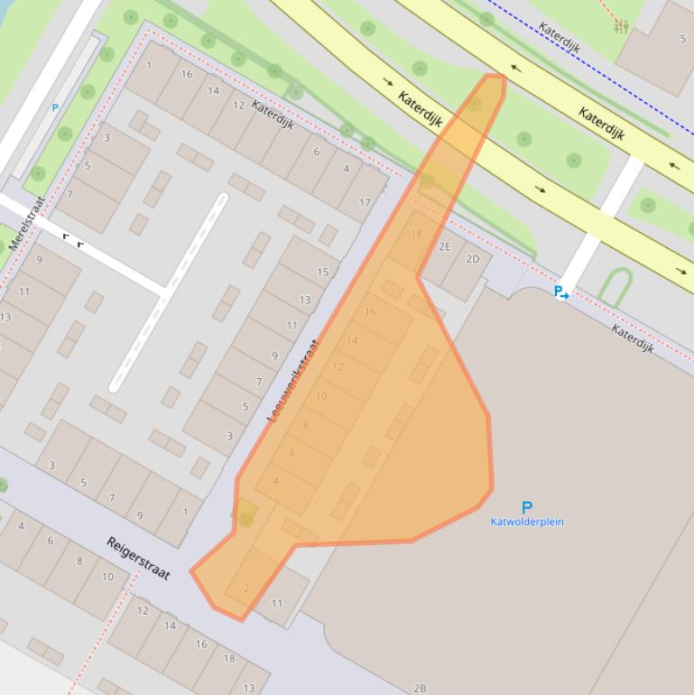 Kaart van postcodegebied 8011BP.