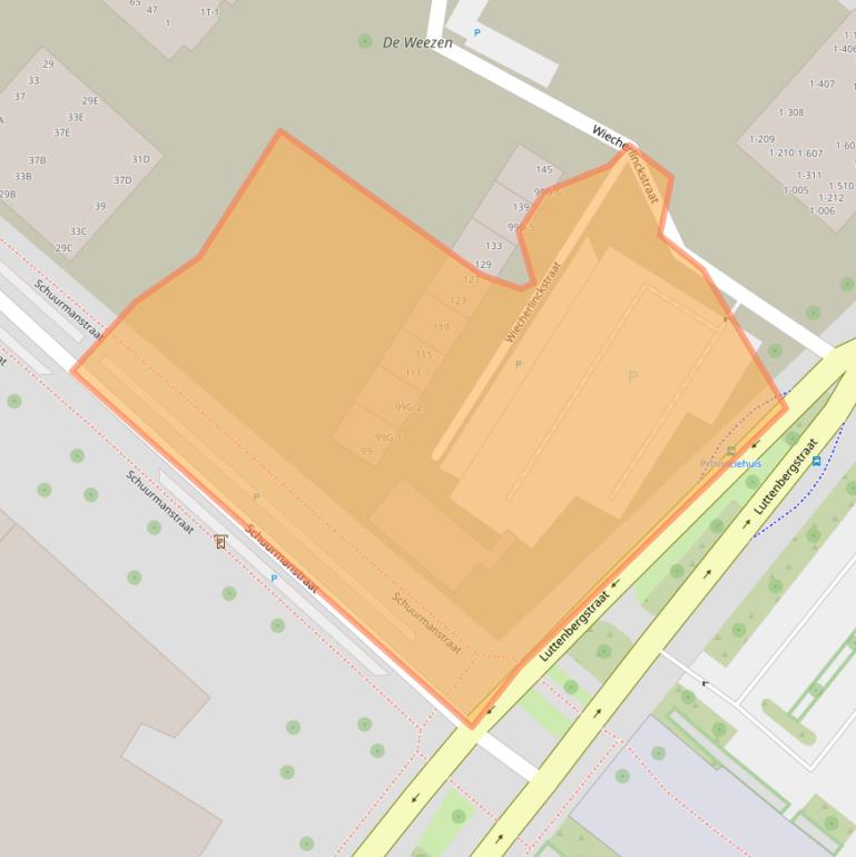 Kaart van postcodegebied 8011KG.
