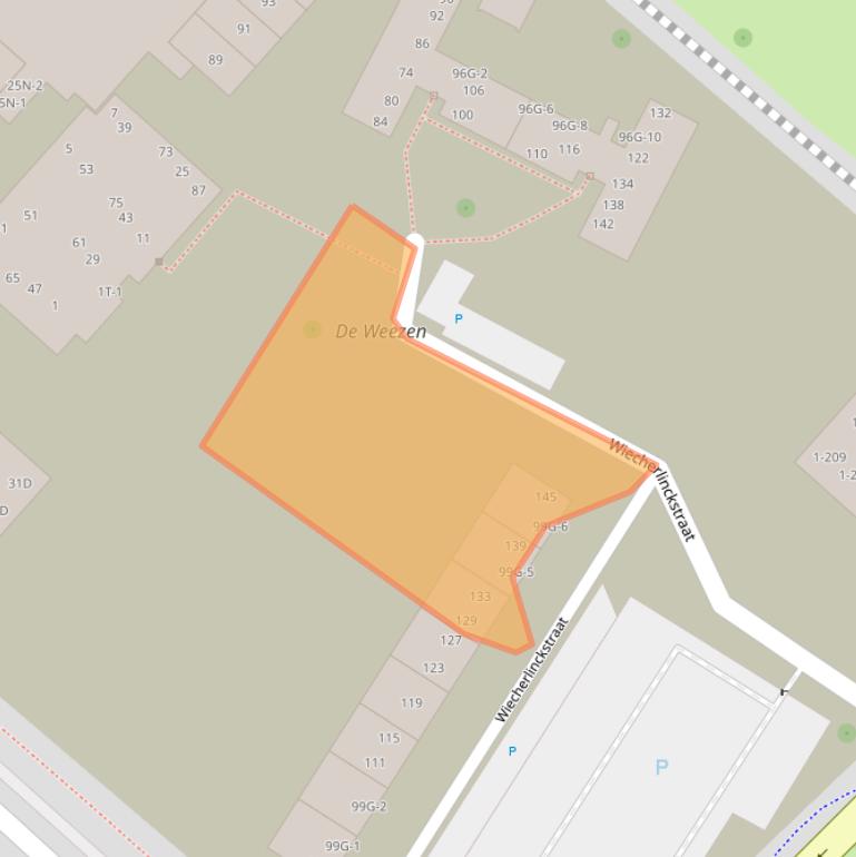 Kaart van postcodegebied 8011KH.