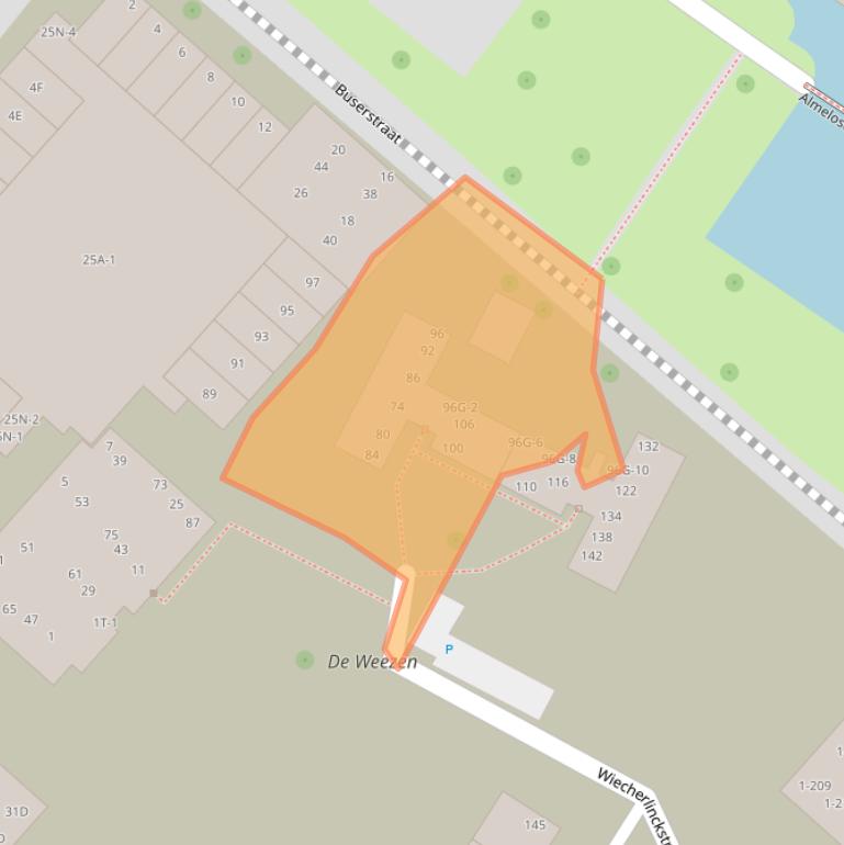 Kaart van postcodegebied 8011KL.