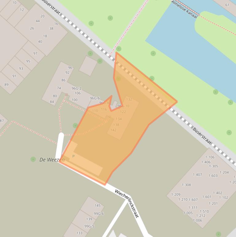 Kaart van postcodegebied 8011KM.