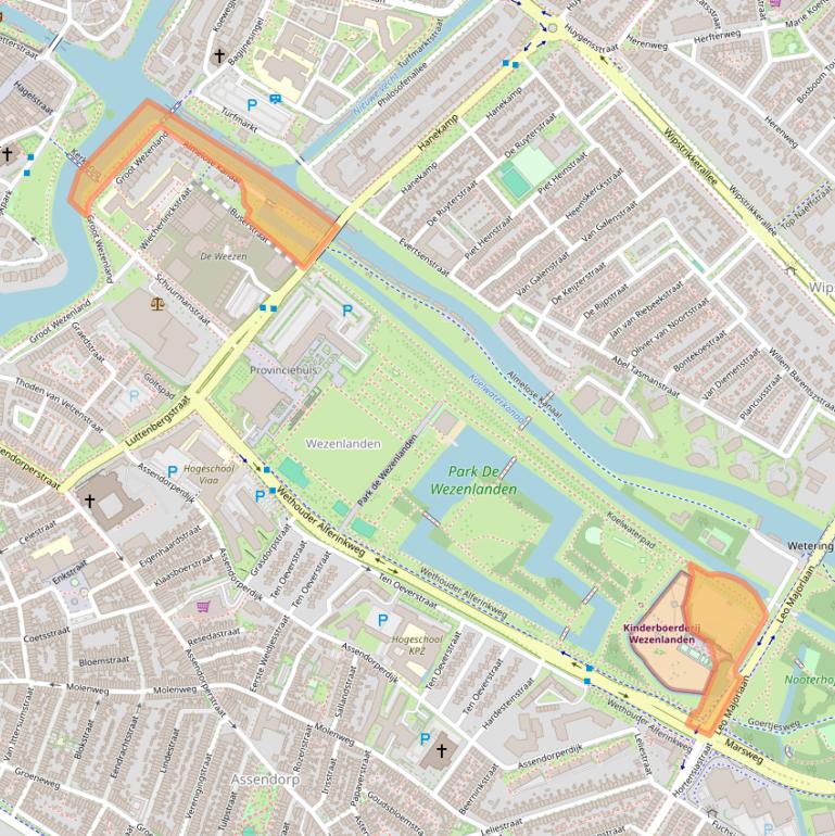 Kaart van postcodegebied 8011KS.
