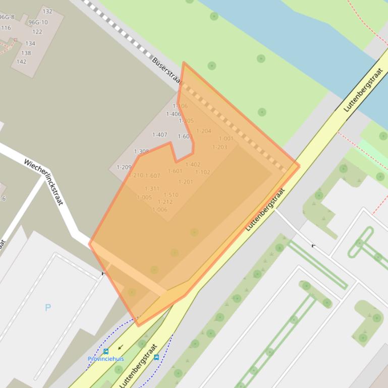 Kaart van postcodegebied 8011KT.