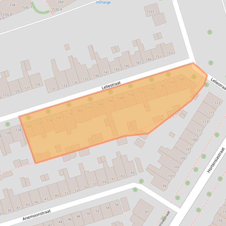 Kaart van postcodegebied 8012BV.